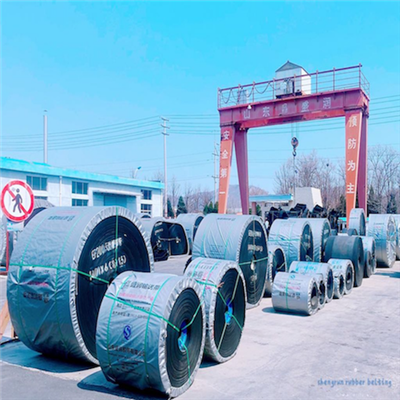 ST1600 stålsnor varmebestandigt transportbånd til aluminium